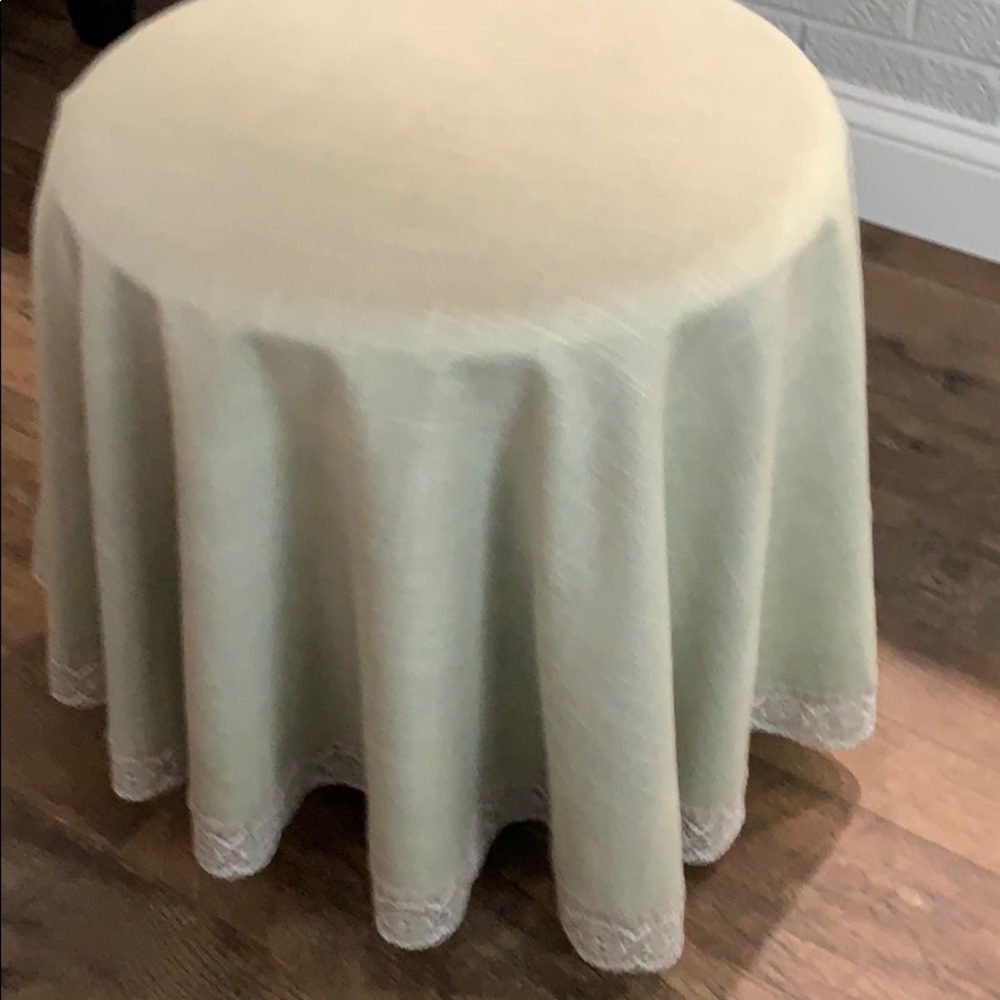 Vintage Round Table Cover made in Germany